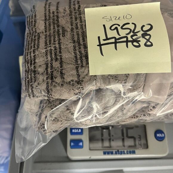 Calvin Klein Lace Ruched Sheath Dress Beige Back Zip Sleeveless Work Size 10 - Picture 10 of 10